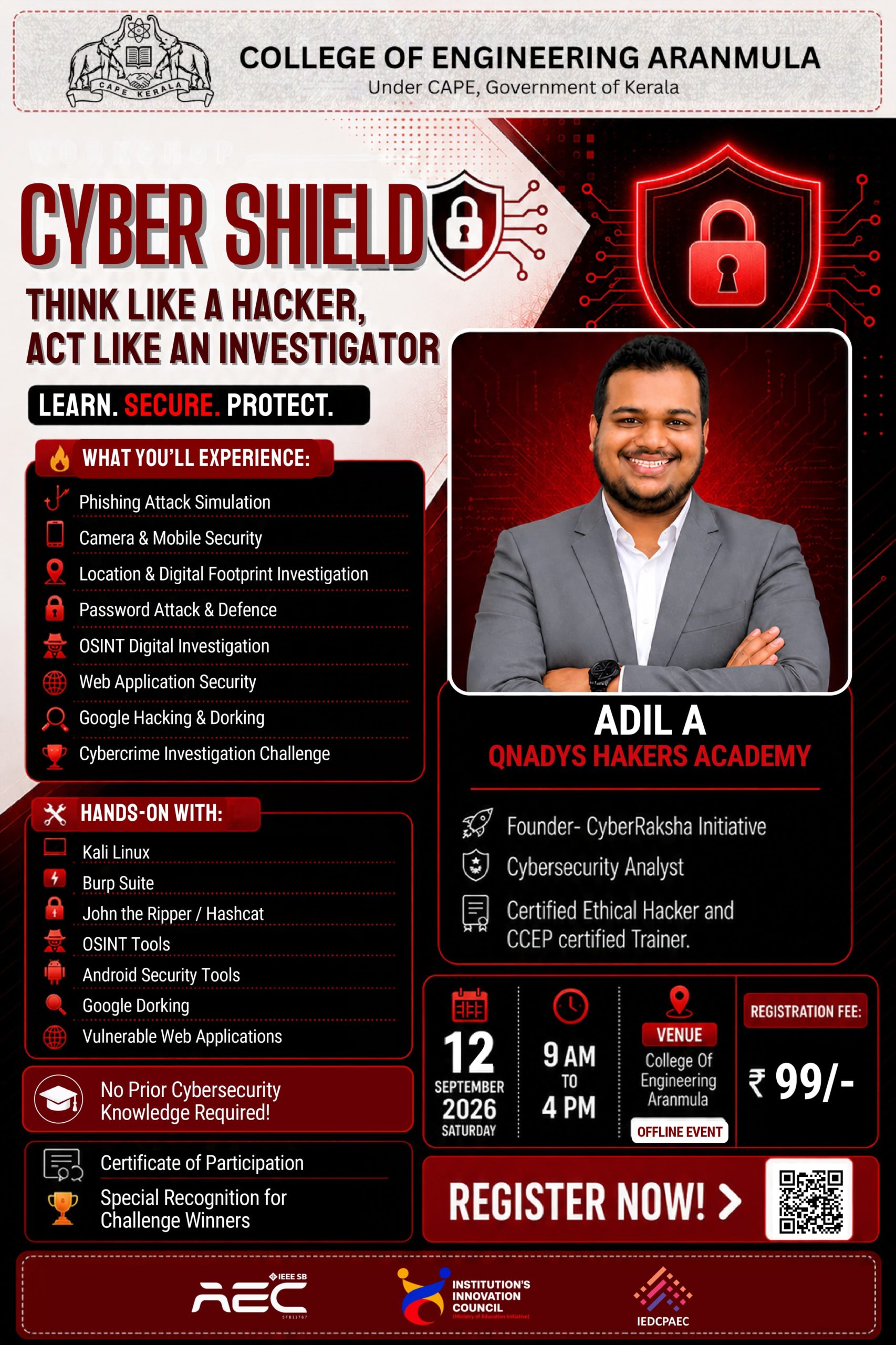 Cyber Shield Flyer